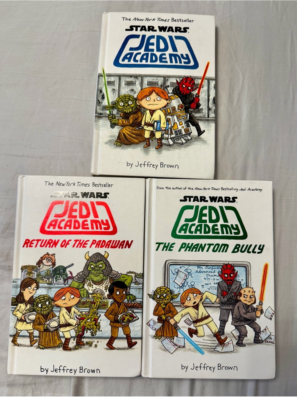 Star Wars Jedi Academy Hardcover Book Set - White Covers